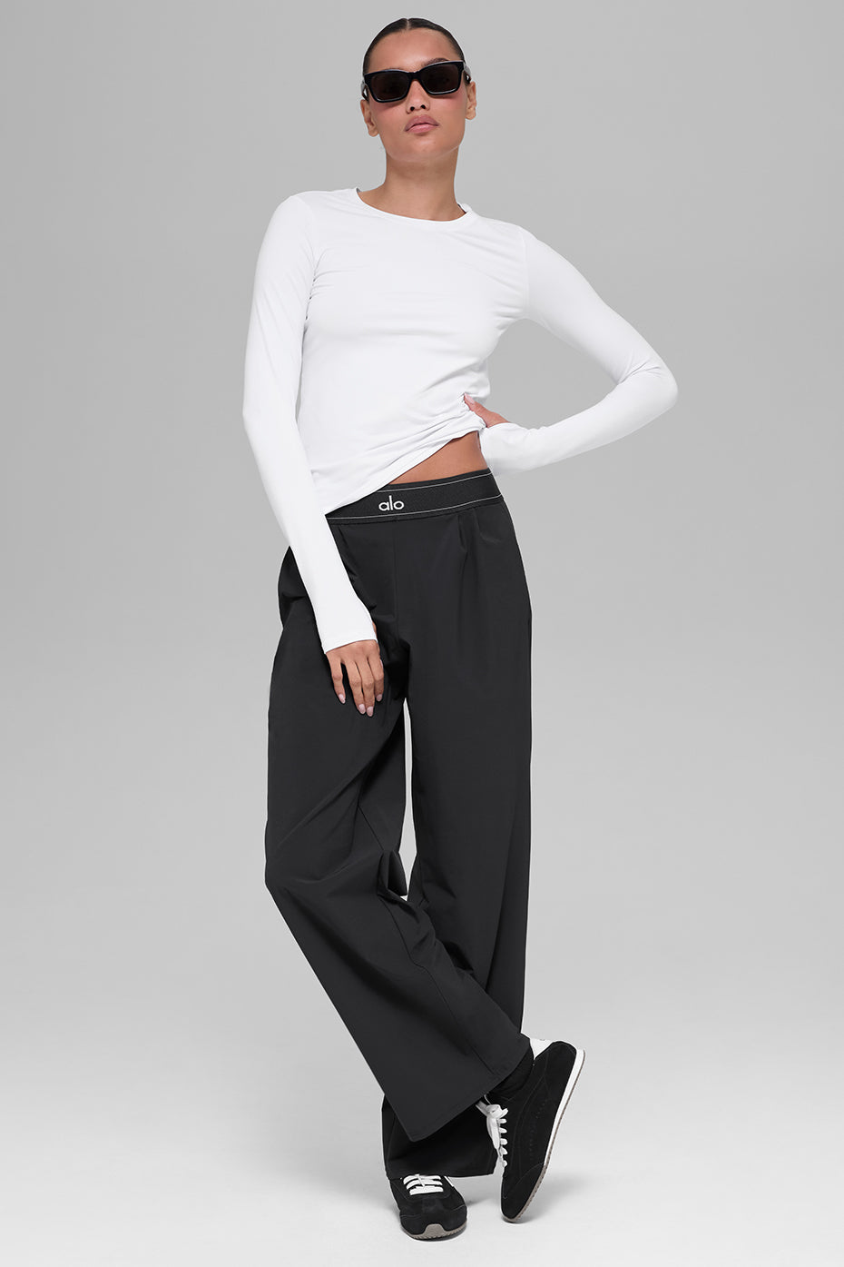 Alosoft Finesse Long Sleeve - White