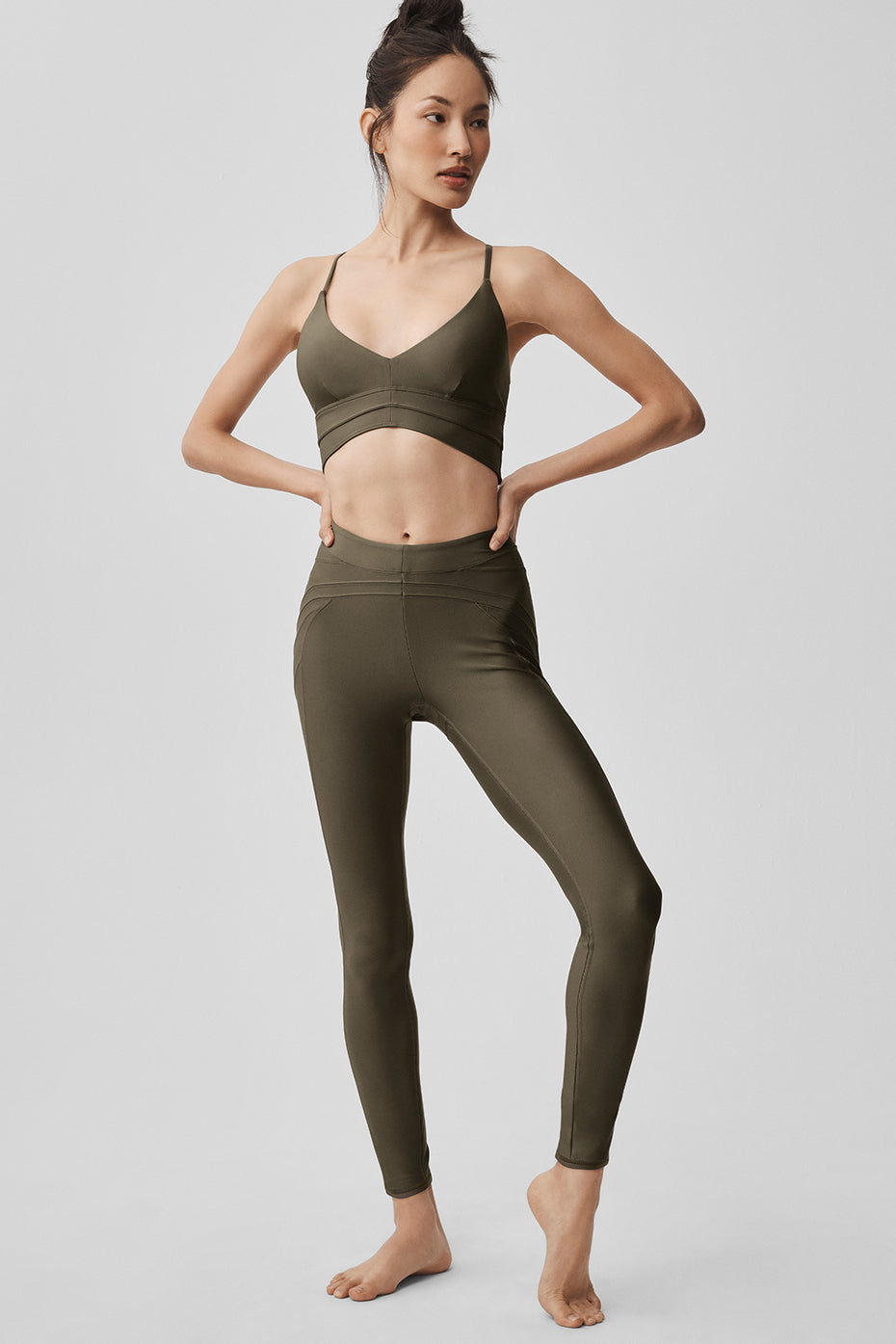 Airlift Evolve Bra - Olive Tree