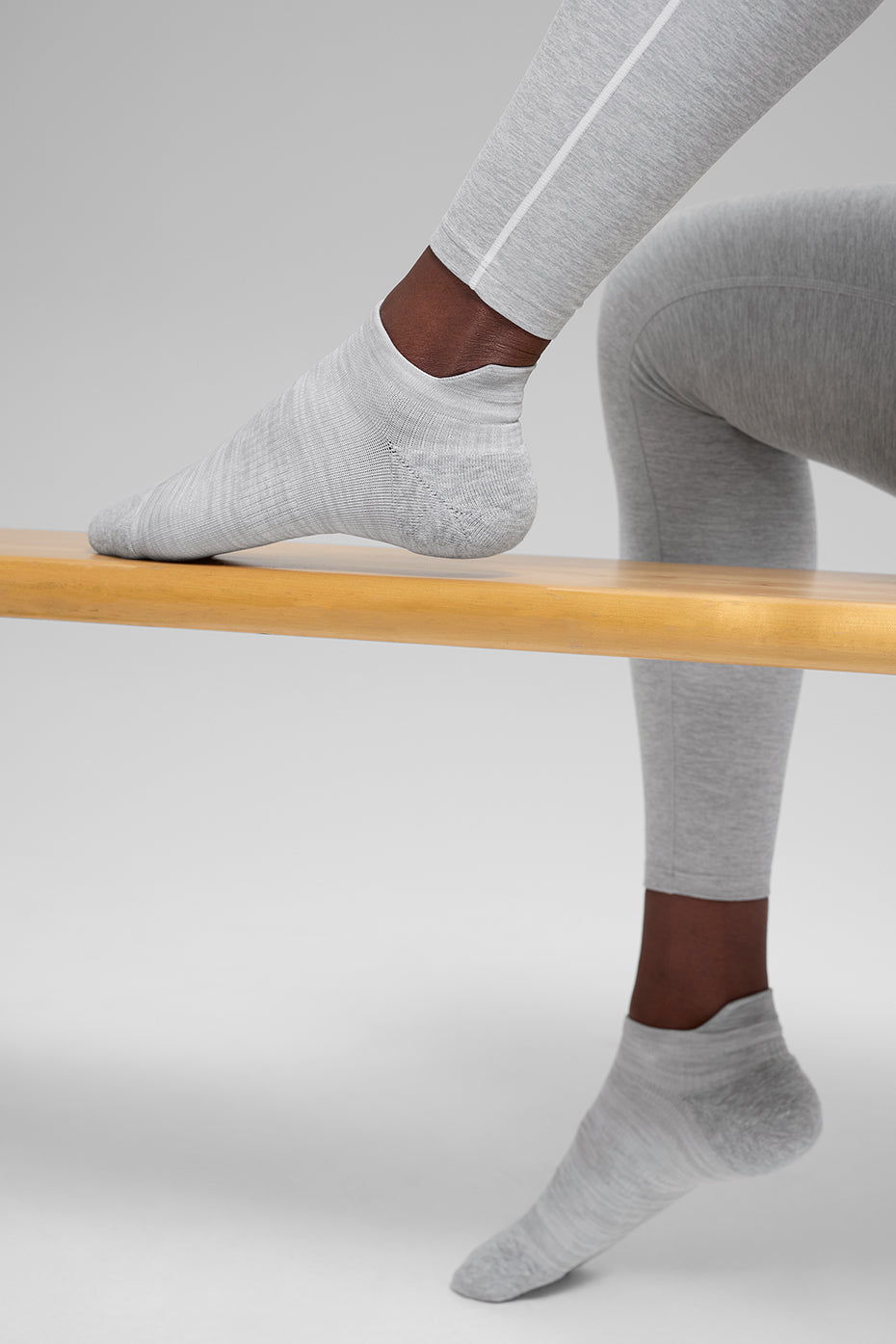 Unisex Performance Tab Sock - Athletic Heather Grey