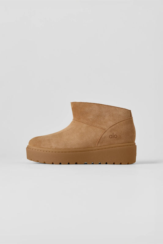 ALO Malibu Low Boot - Rich Chestnut