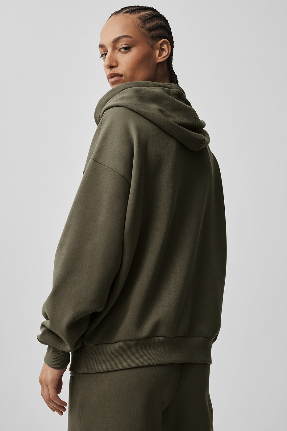 Accolade Full Zip Hoodie - Olive Tree