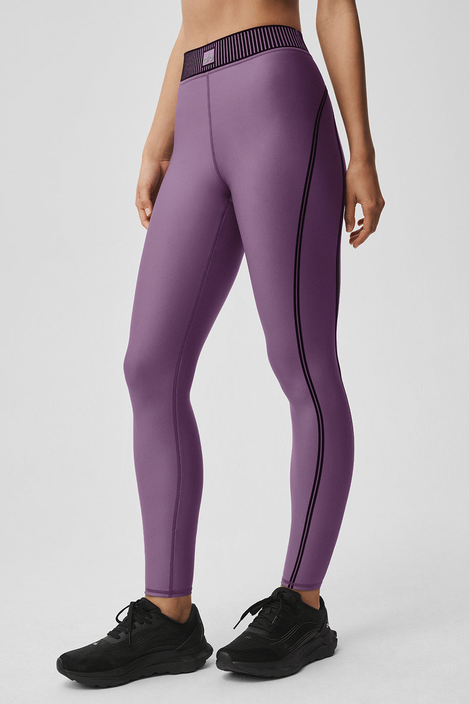 Airlift High-Waist 7/8 Line Up Legging - Plum Kiss