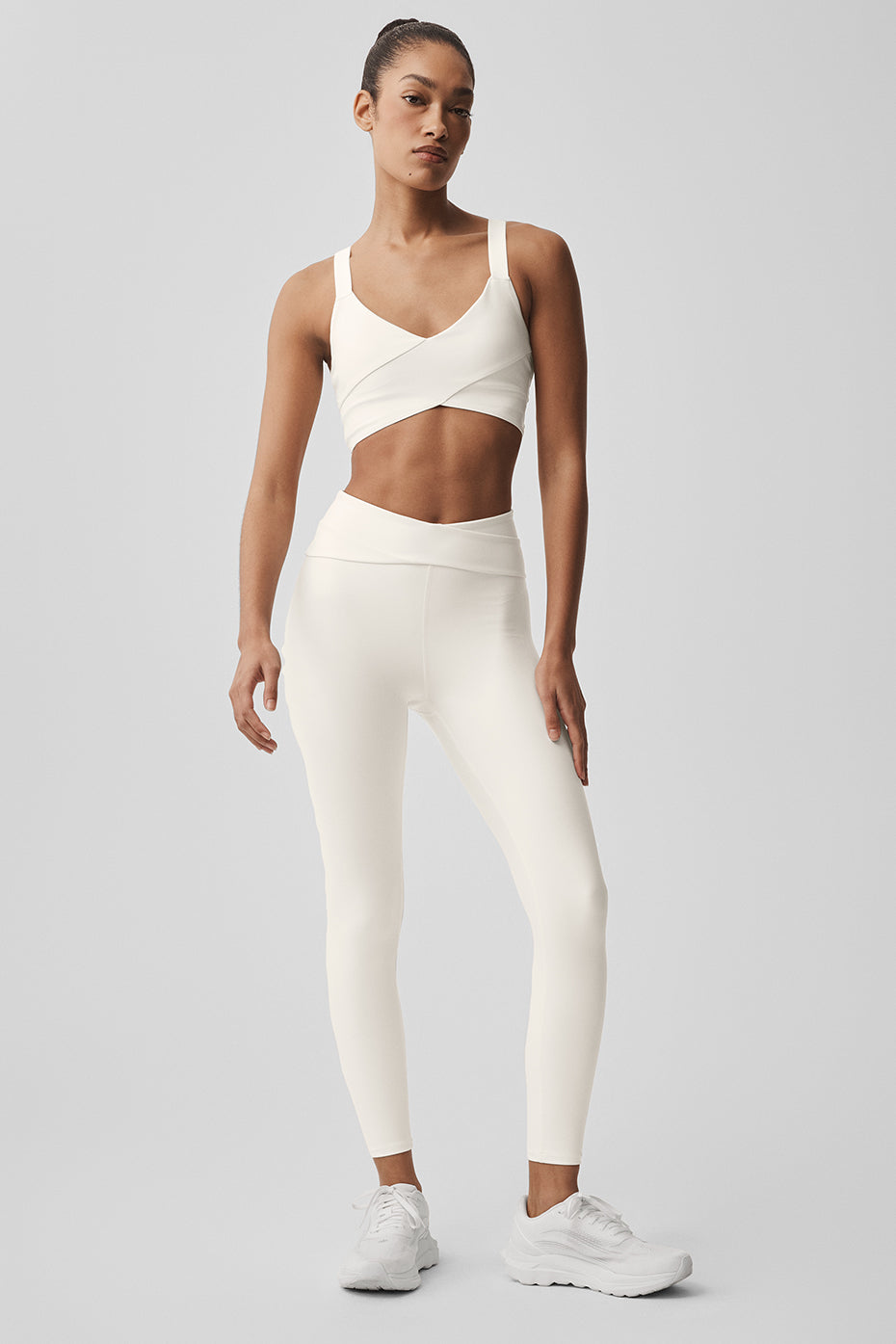 Airlift High-Waist 7/8 Horizon Legging - Ivory