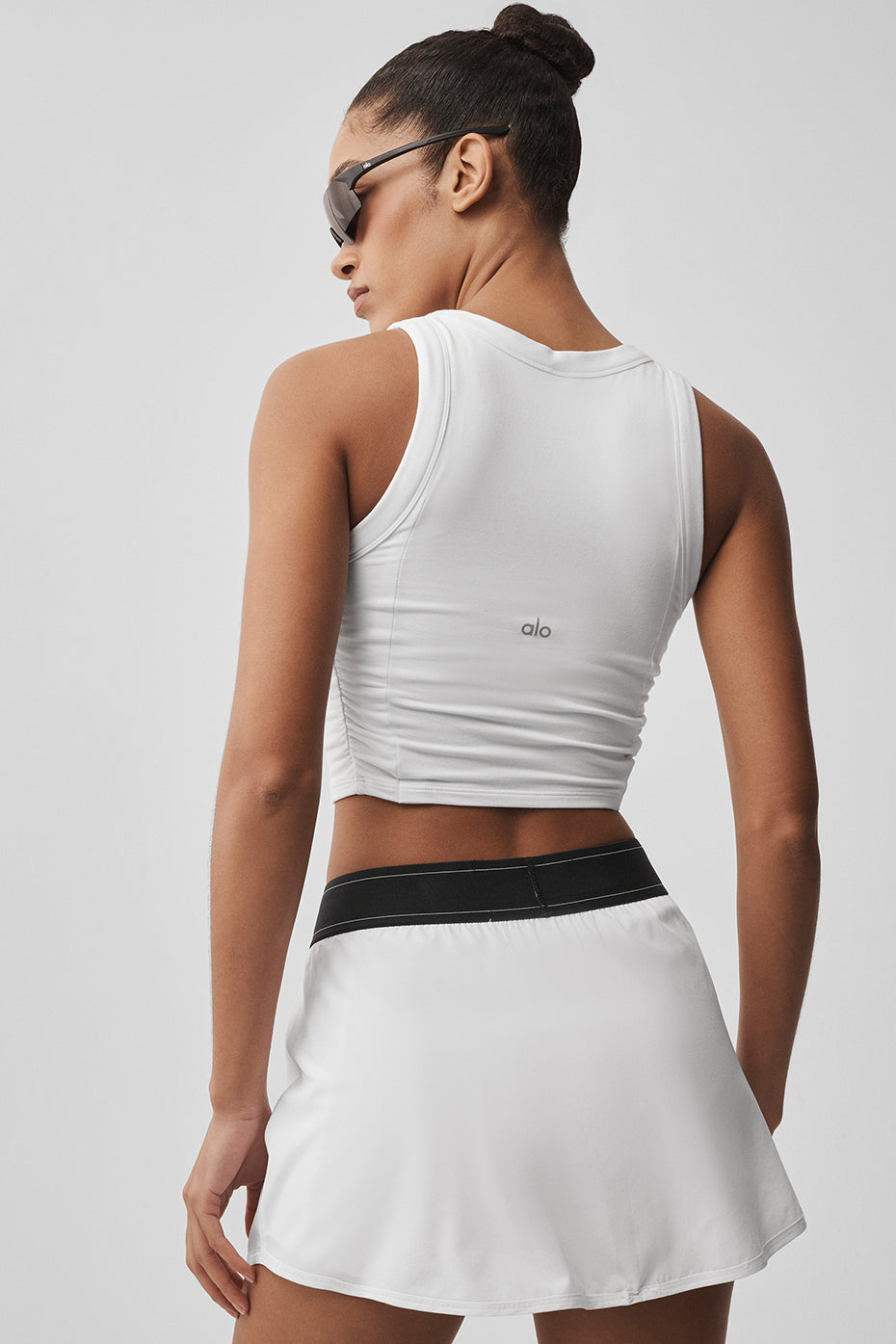 Sway Bra Tank - White